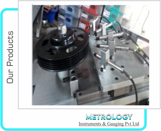 Pulley Run Out Checking Fixture